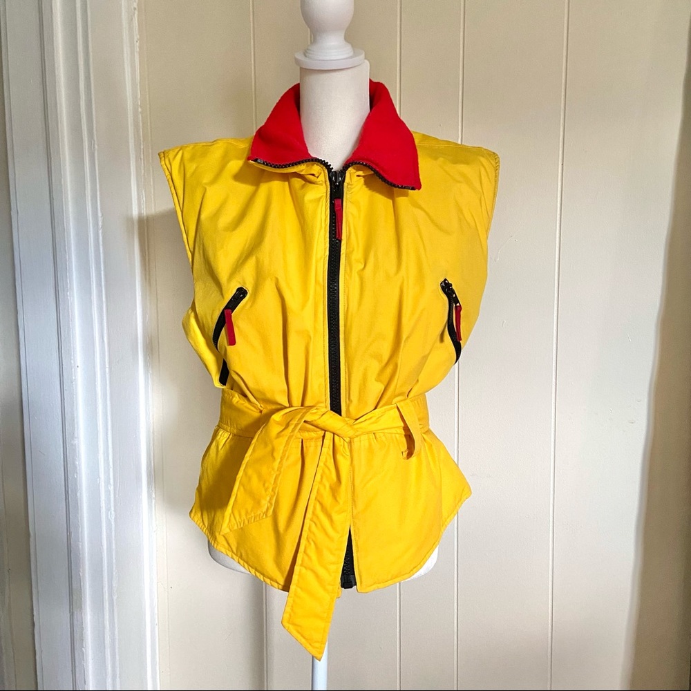 Vintage 1980s 570 Arc Polar Gear Winter Vest with Fleece Size Large